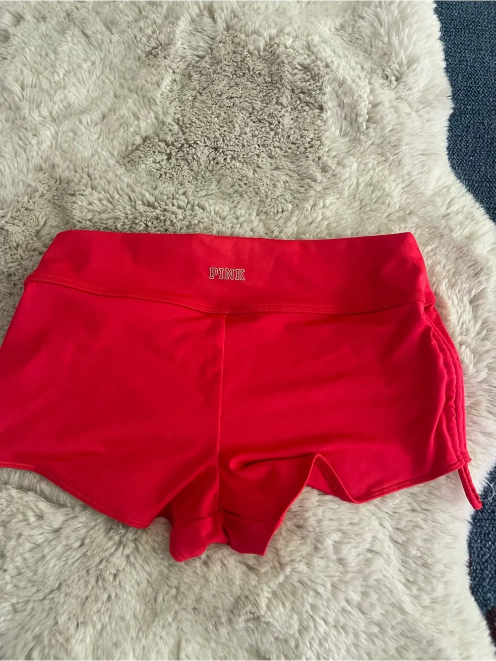 Pink Sport Red Adjustable Swim Shorts - Picture 2 of 3